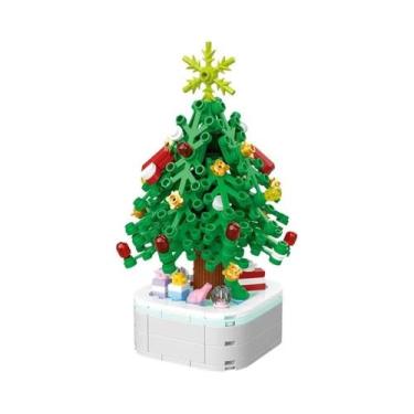 Imagem de Conjunto De Blocos De Montar Árvore De Natal 211 Peças, Design De Plan