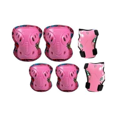 Imagem de Protetores Leves E Respiráveis Para Joelhos, Cotovelos E Pulsos Para C