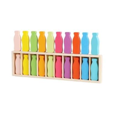 Imagem de Jogo De Desafio De Adivinhação De Cores, Conjunto De Brinquedos Educac