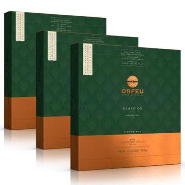 Imagem de 60 Cápsulas Café Orfeu Nespresso Clássico - Intensidade 6