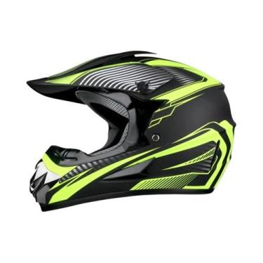 Imagem de Capacete Infantil De Motocross Shark Para Moto Off-Road E ATV - Acessó