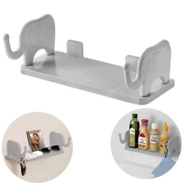 Imagem de Suporte Organizador Prateleira Para Quarto Cozinha Banheiro 25967PM AR