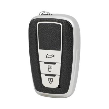 Imagem de Capa De Chave De Carro Em Couro TPU Para Toyota Prius Camry Corolla RA