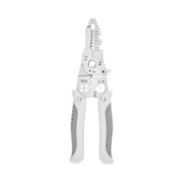 Imagem de Alicate Desencapador De Fios Ajustável 21 Em 1 Com Cabo Antiderrapante