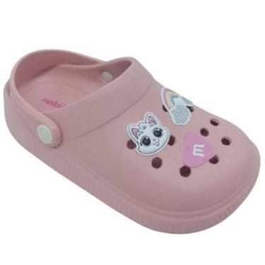 Imagem de Sandália Molekinha Infantil Menina EVA/PVC com Bottons Fixos-Masculino
