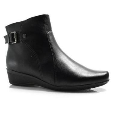 Imagem de Bota de Cano Curto Feminina Comfortflex 2474303-Feminino