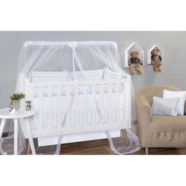Imagem de Mosquiteiro Para Berço De Varal Branco - Batistela Baby