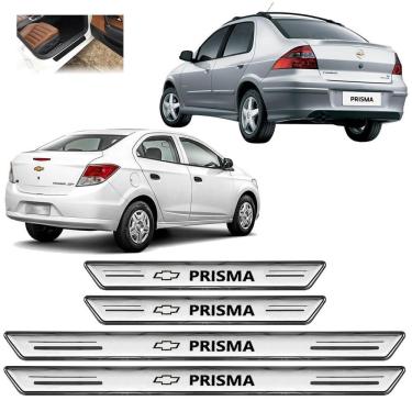 Imagem de Soleira De Porta Platinum Prisma Todos 2007 A 2019 Prata