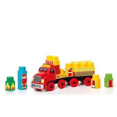 Imagem de Molto BLOCKS Bomberinho BABY LAND 25 Pecas Cardoso 8009