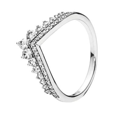 Imagem de Anel Feminino De Prata Esterlina 925 Com Estrela, Lua E Pata, Logotipo