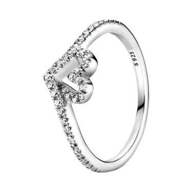 Imagem de Anel Feminino De Prata Esterlina 925 Com Estrela, Lua E Pata, Logotipo