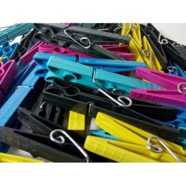 Imagem de Pregador De Roupa Plástico KIT 72 Unidades Mais Resistencia - REF -PP 
