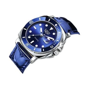 Imagem de Relógio De Pulso Masculino De Luxo Casual De Negócios Com Quartzo Em A