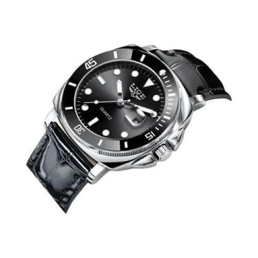 Imagem de Relógio De Pulso Masculino De Luxo Casual De Negócios Com Quartzo Em A