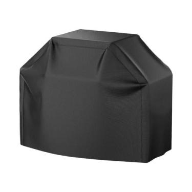 Imagem de Capa Para Churrasqueira Preta Resistente À Água, Resistente Ao Calor, 