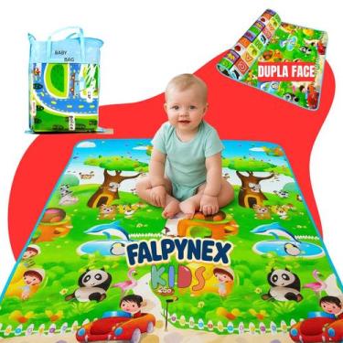 Imagem de Tapete Térmico Tatame Gigante Infantil Emborrachado Impermeável Educat