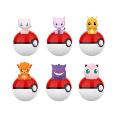 Imagem de Figuras De Ação De Anime Pokémon, Mewtwo, Gengar, Jigglypuff, Vulpix, 