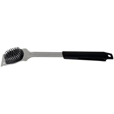 Imagem de Escova Tramontina Churrasco Black Inox com Raspador