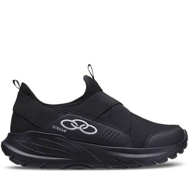 Imagem de Tênis Infantil Juvenil Menino Jogging Running Calce Fácil Olympikus Stream