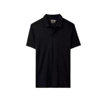 Imagem de Camisa Oficina Reserva Polo Pima Premium Preto-Masculino