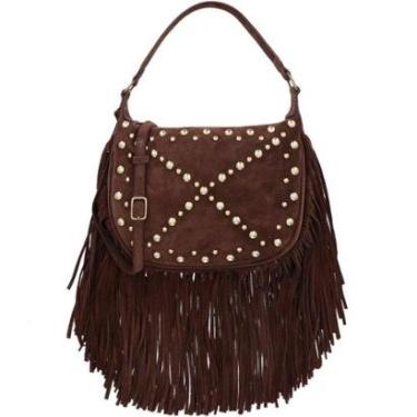 Imagem de Bolsa Crossbody Franjas e Tachas Luiza Barcelos 77771303-Feminino