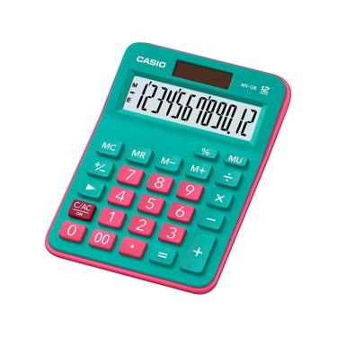 Imagem de Calculadora De Mesa 12 Digitos Verde - Mx-12b-gnrd-w-dc
