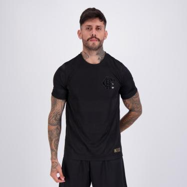 Imagem de Camisa Flamengo Dry Jacquard All Black Masculina-Masculino
