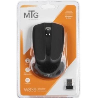 Imagem de Mouse Óptico MTG Sem Fio Ergonômico Wireless 3 Botões Targus W839 Wind