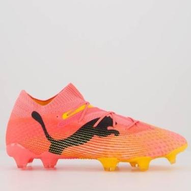 Imagem de Chuteira Puma Future 7 Ultimate FG/AG Campo Rosa-Masculino