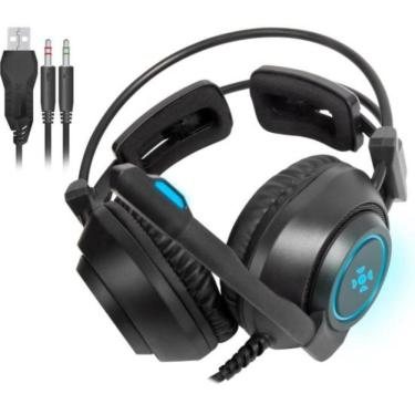 Imagem de Headset Gamer Fortrek Vickers P2 Usb Rgb Preto