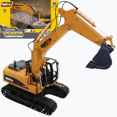 Imagem de Retro Escavadeira de Metal 1722 com movimentos 1:50 - Genérica