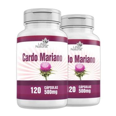 Imagem de Suplemento De Silimarina ou Cardo Mariano 120 capsulas pura 100% Origi
