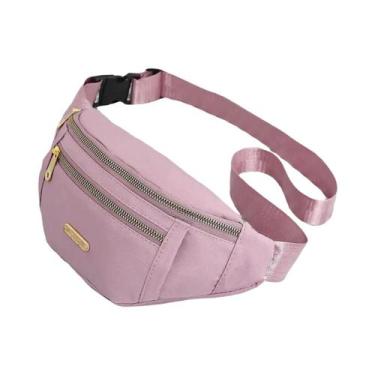 Imagem de Bolsa de Cintura Esportiva Feminina Multicamadas - Fanny Pack para Ati