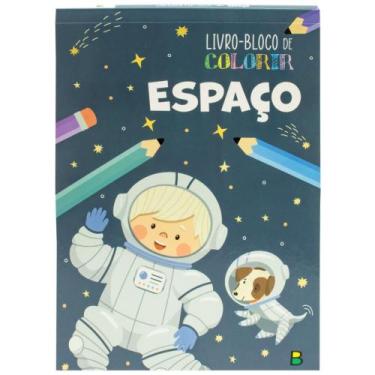 Imagem de Livro - Livro-BLOCO de Colorir - Espaço