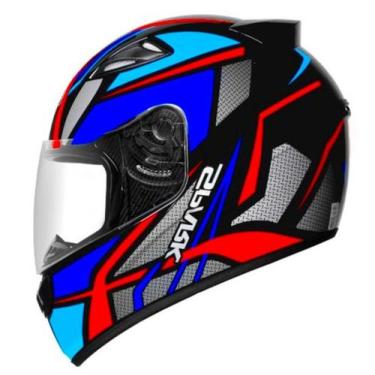 Imagem de Capacete Ebf New Spark Spider Preto Azul e Vermelho, 60