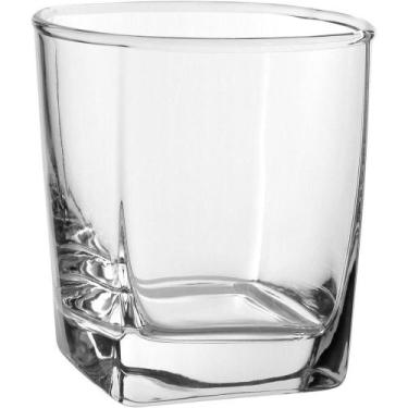 Imagem de Jogo 6 Copos Drink Baixo Home&co Vidro 250ml 9x8x8cm Transparente - HO