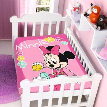 Imagem de Cobertor Infantil Disney Minnie Brincando - JOLITEX