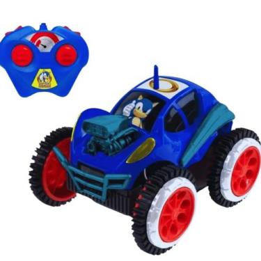 Imagem de Carrinho de Controle Remoto Sonic Tumbling Rush Candide 3451