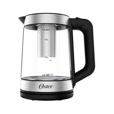 Imagem de Chaleira Elétrica Oster Tea Vidro 1,8L com Infusor Desligamento Automático 1250W 220V
