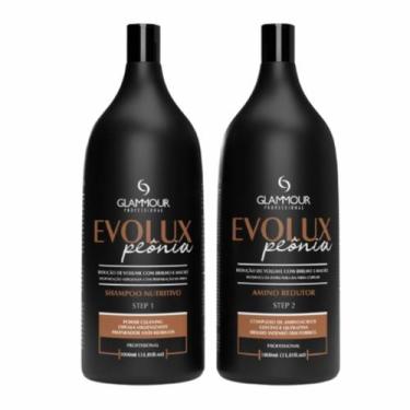 Imagem de Evolux Peonia Higienização Amino Redutor Reduz Volume Frizz - Glammour