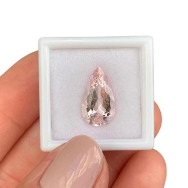 Imagem de Morganita Rosa Gota 3,37ct - ENE2ESE Gemstone Colored