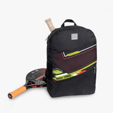Imagem de Mochila g c/ porta raquetes - beach tennis - container - Dermiwil