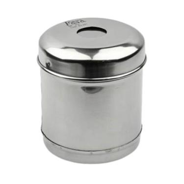Imagem de Porta Algodão Limpo Inox c/ Mola - Fava