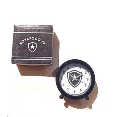 Imagem de Relógio Despertador Reondo do BotaFogo FR  produto oficial - mileno