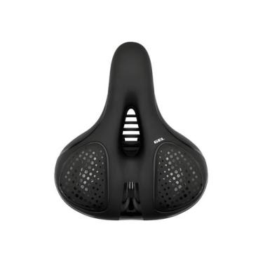 Imagem de Banco Bike Selim Comfort Gel Vazado Fita Refletiva - Arbok