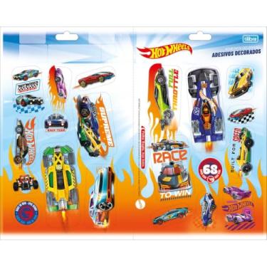 Imagem de Tilibra - Adesivo Decorado Duplo Hot Wheels