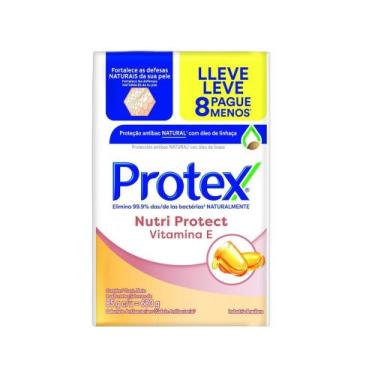 Imagem de Sabonete em Barra para o Corpo e Rosto Protex Nutri Protect Vitamina E