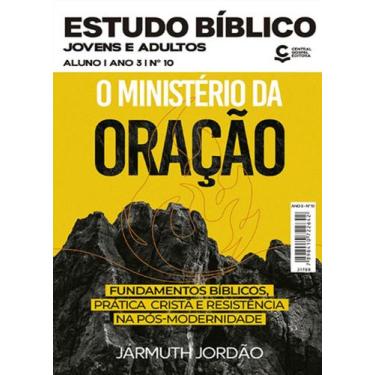 Imagem de Revista ebd central gospel n 10  o ministério da oração - aluno - CENT