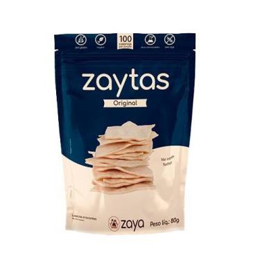 Imagem de Kit 3X: Biscoito Zaytas Original Sem Glúten Zaya 80g