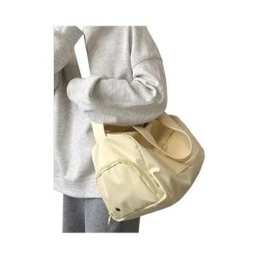 Imagem de Bolsa De Viagem Grande Em Lona Para Mulheres, Tote Crossbody 2024, Bol